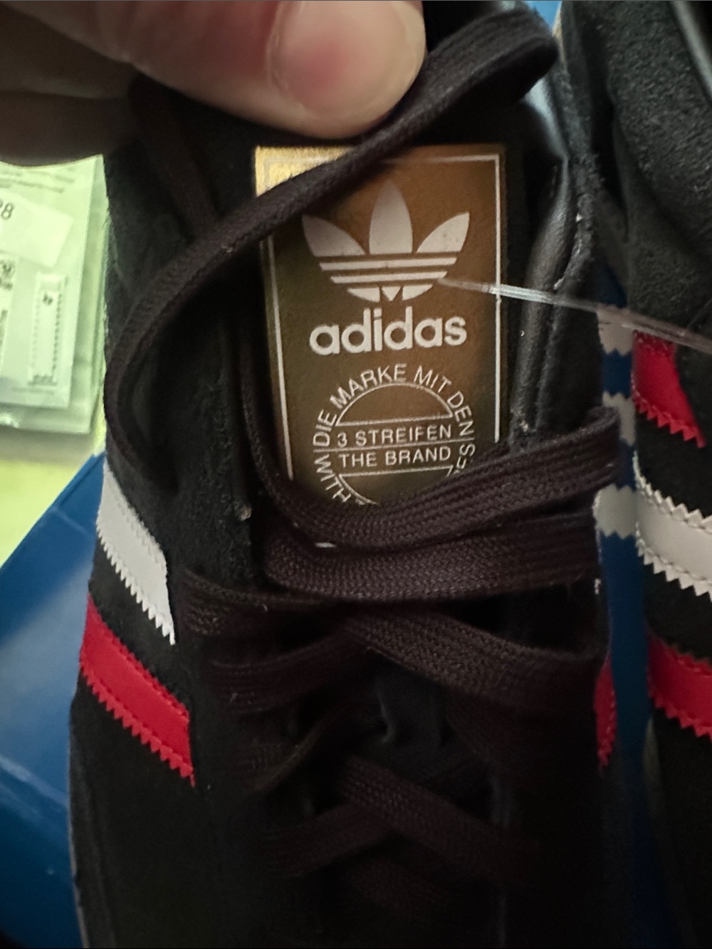 Adidas Samba OG 'Black White Scarlet' | Men's Size 12.5 replace box - Picture 5 of 6